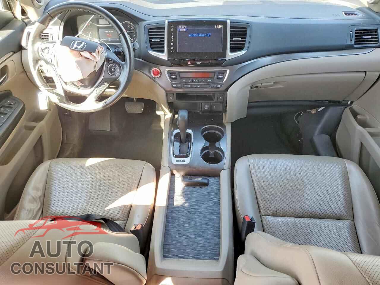 HONDA RIDGELINE 2017 - 5FPYK3F66HB009056