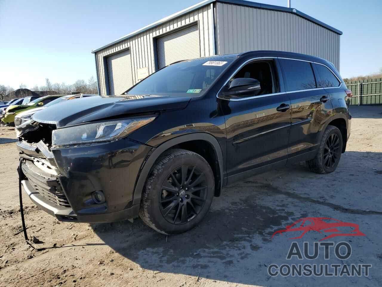 TOYOTA HIGHLANDER 2019 - 5TDJZRFH0KS706008