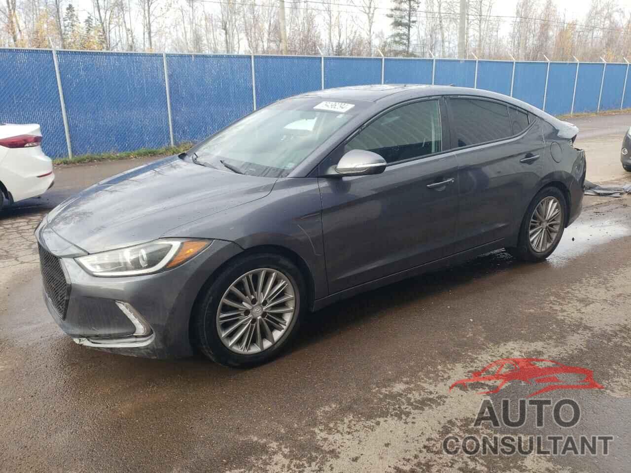 HYUNDAI ELANTRA 2017 - KMHD84LF8HU172049