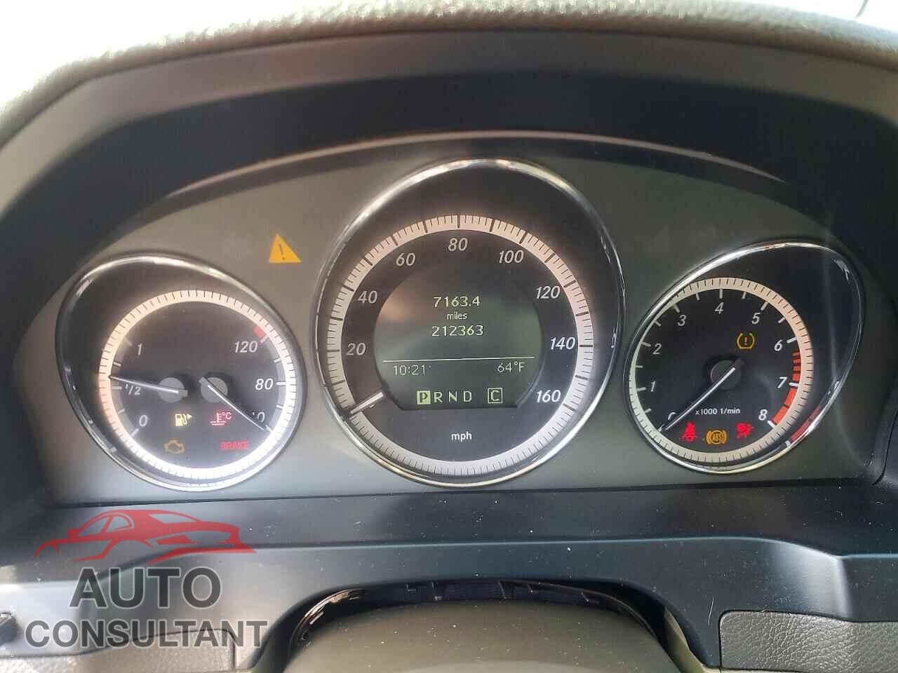 MERCEDES-BENZ C-CLASS 2010 - WDDGF5EB5AF449537