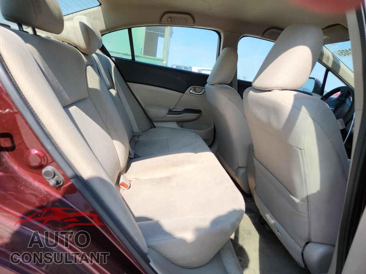 HONDA CIVIC 2012 - 19XFB2F59CE091171