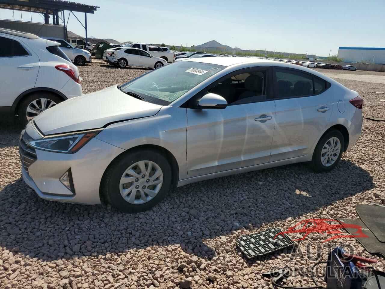 HYUNDAI ELANTRA 2019 - KMHD74LF5KU757018