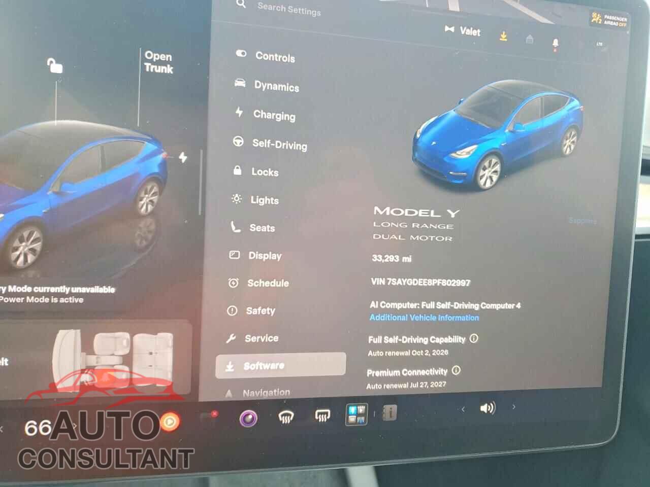 TESLA MODEL Y 2023 - 7SAYGDEE8PF802997