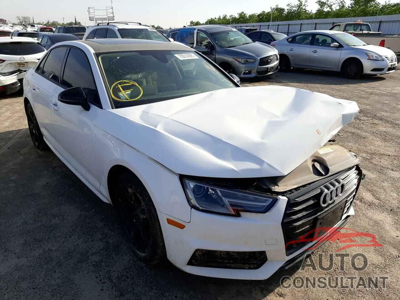 AUDI A4 2018 - WAUKMAF49JN003459