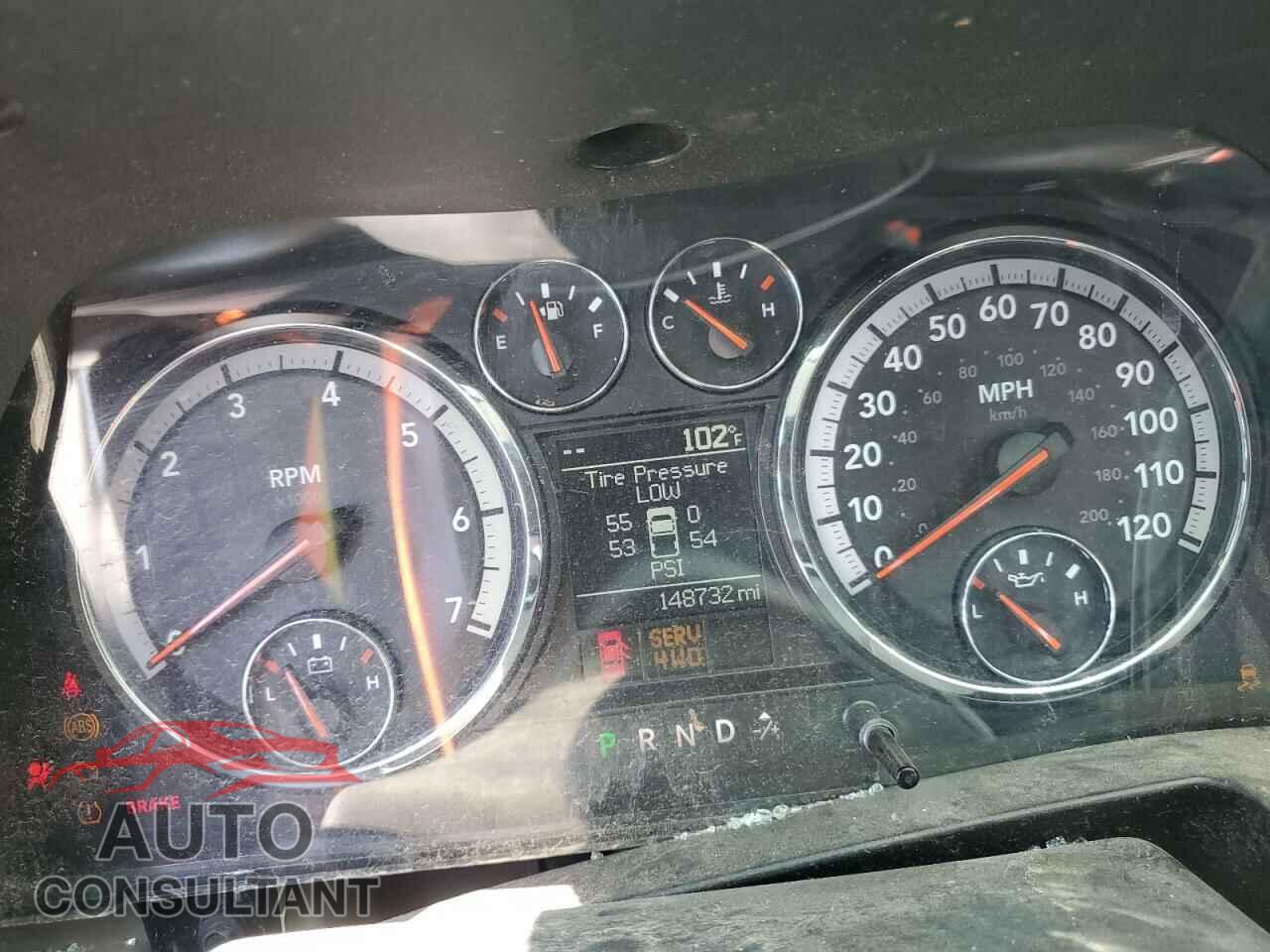 DODGE RAM 1500 2012 - 1C6RD7LT5CS241000