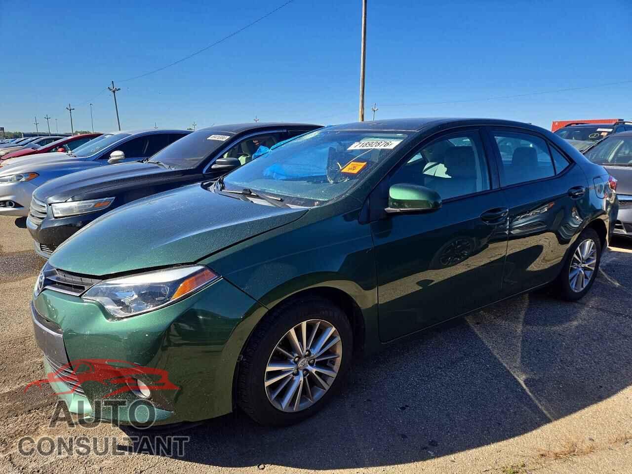 TOYOTA COROLLA 2015 - 2T1BURHE7FC399263
