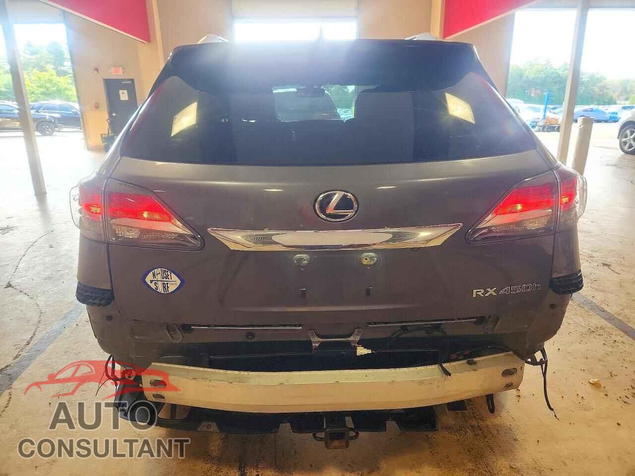 LEXUS RX450 2013 - JTJBC1BA6D2439593