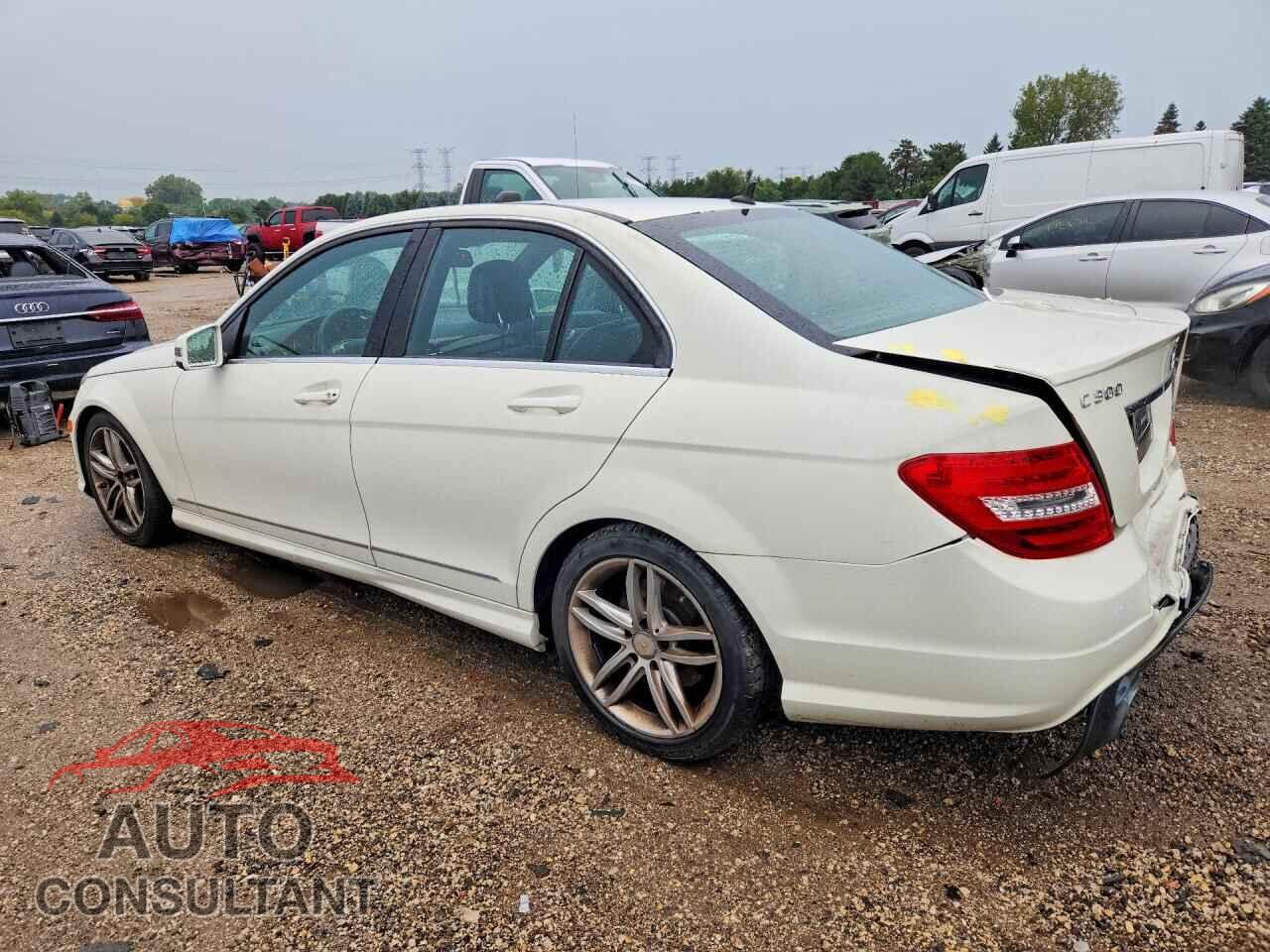 MERCEDES-BENZ C-CLASS 2012 - WDDGF8BBXCF873286