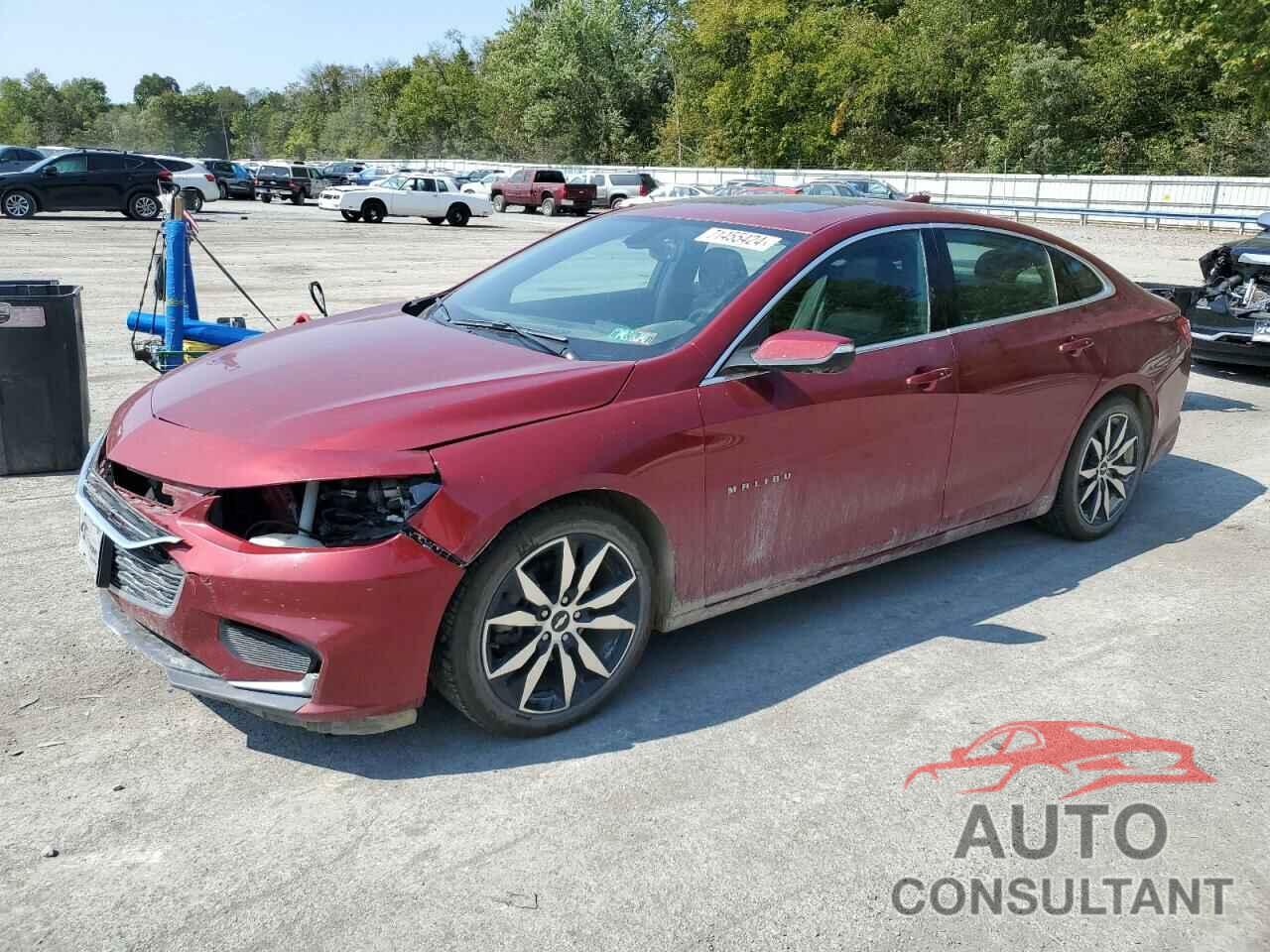 CHEVROLET MALIBU 2017 - 1G1ZE5ST3HF153132