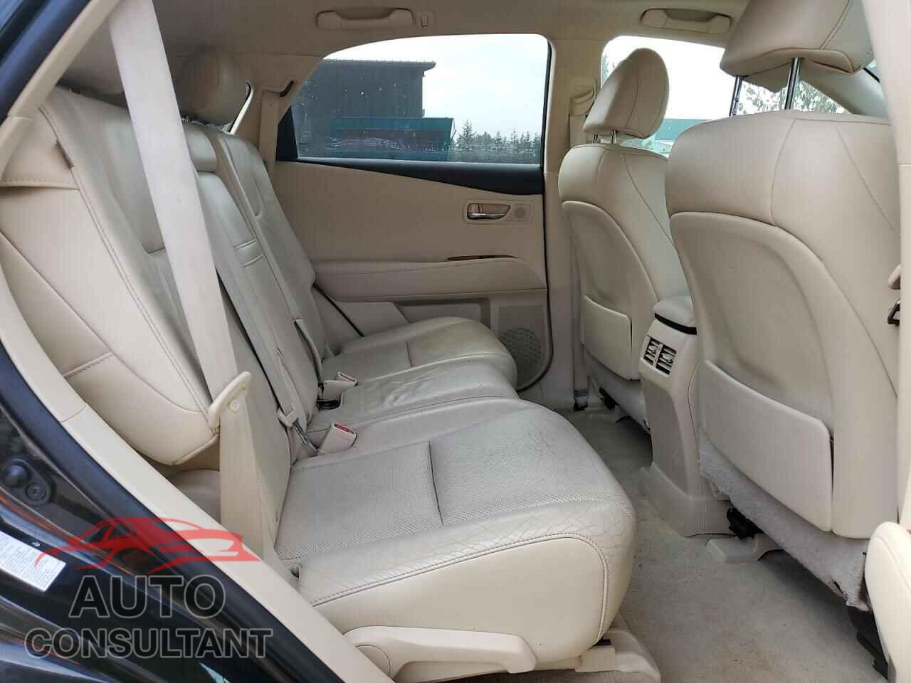 LEXUS RX350 2012 - 2T2BK1BA2CC153533