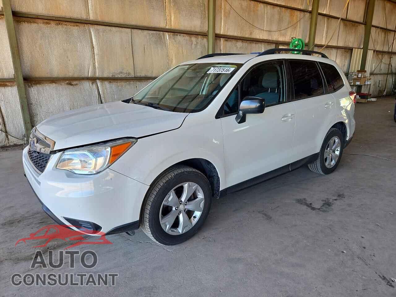 SUBARU FORESTER 2016 - JF2SJABC2GH555726