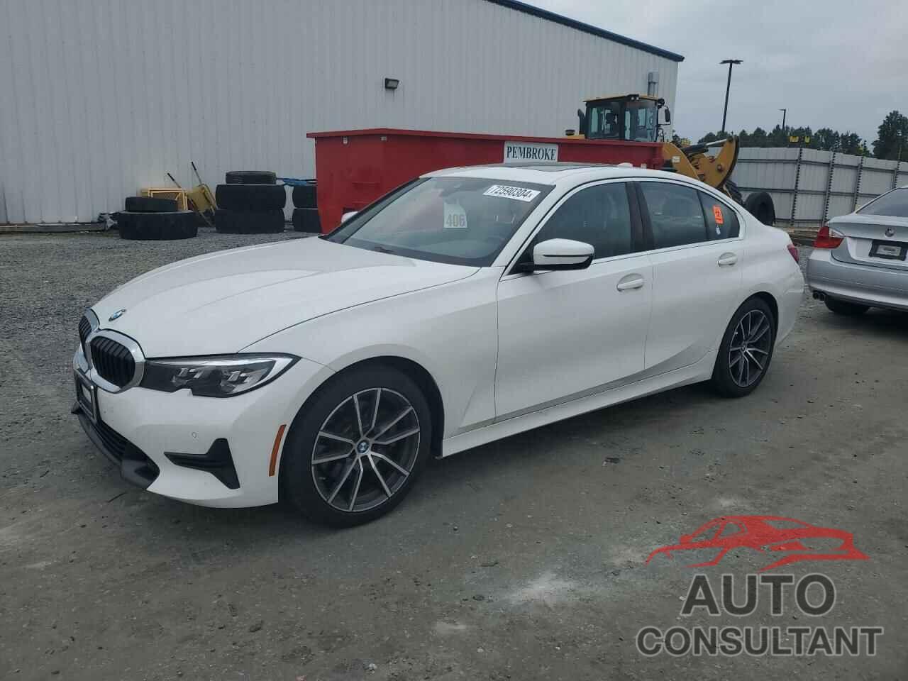 BMW 3 SERIES 2019 - 3MW5R7J57K8A05104