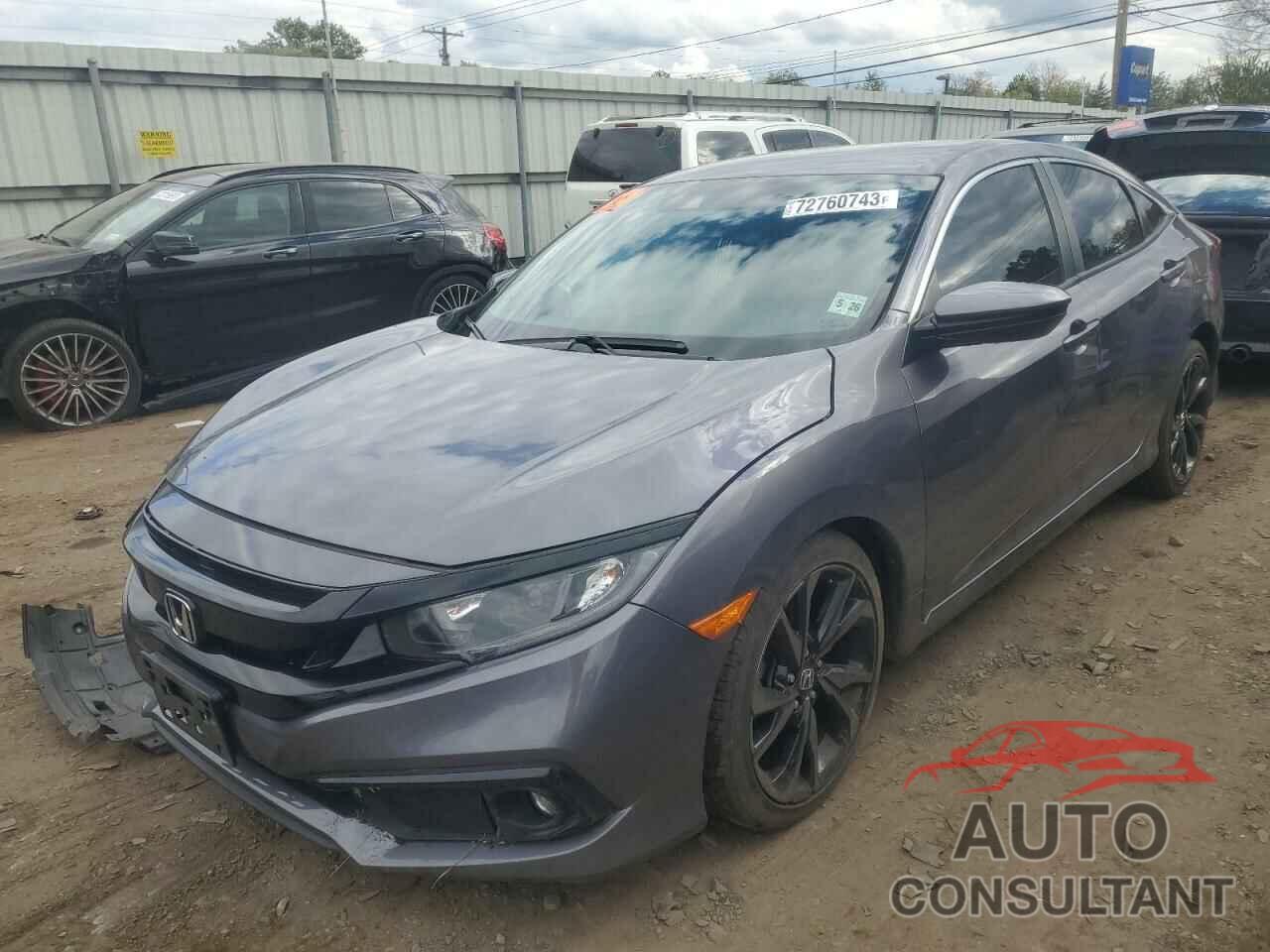 HONDA CIVIC 2021 - 19XFC2F83ME200555