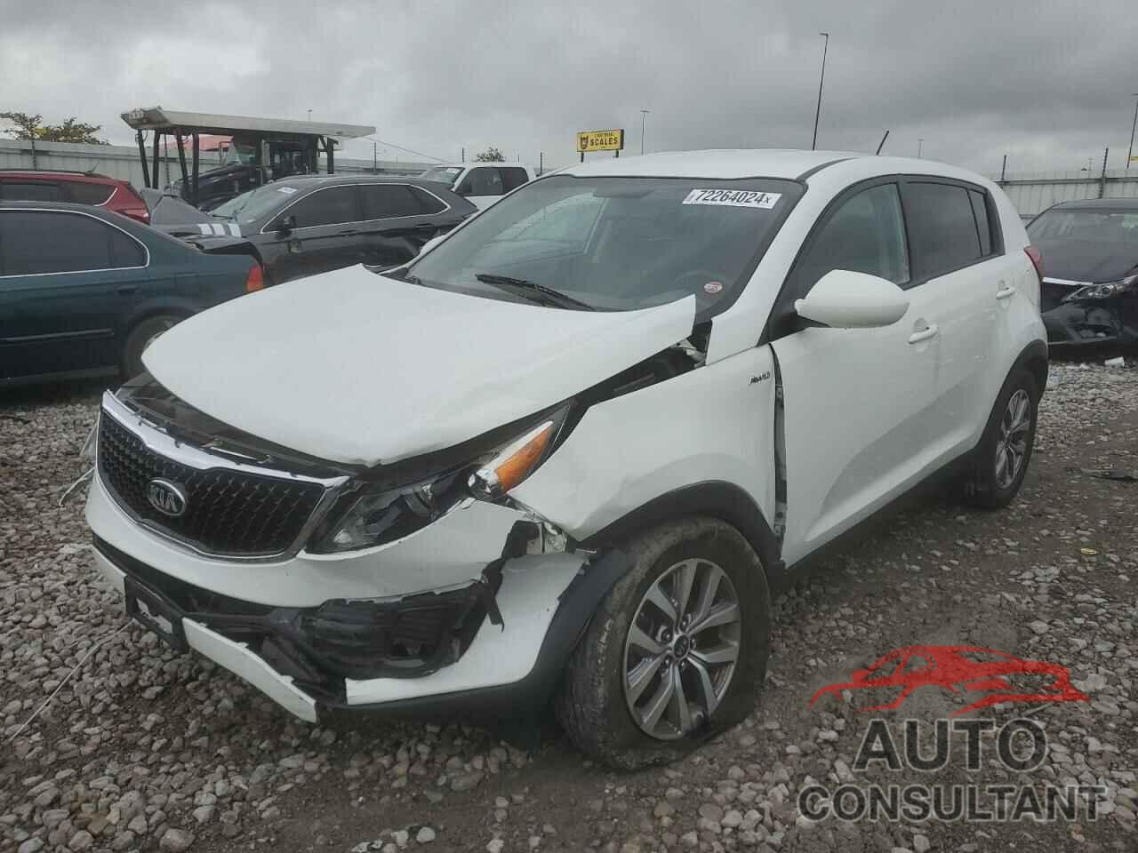 KIA SPORTAGE 2016 - KNDPBCAC1G7866049