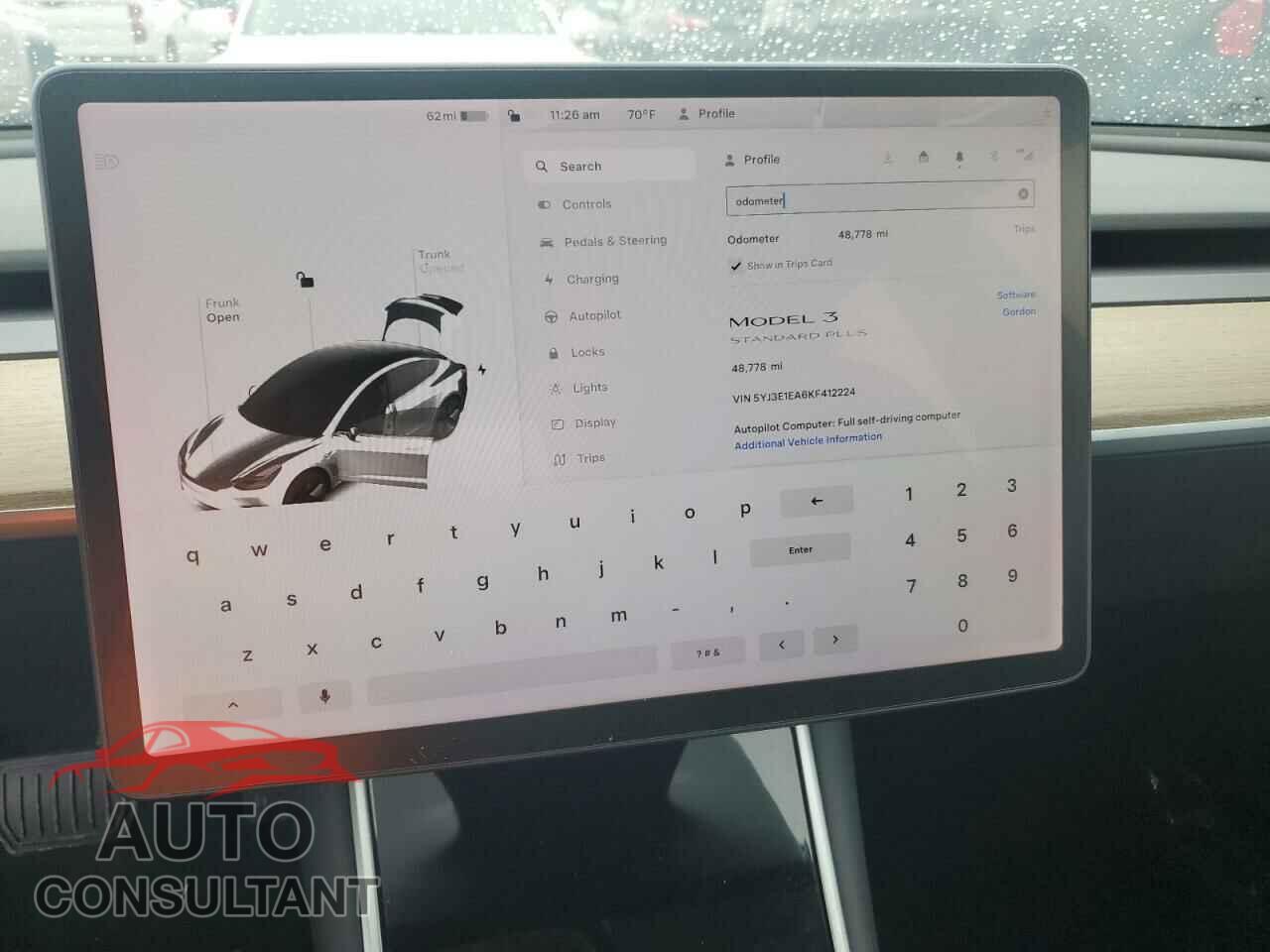 TESLA MODEL 3 2019 - 5YJ3E1EA6KF412224