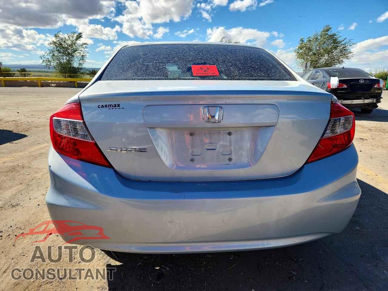 HONDA CIVIC 2012 - 2HGFB2F58CH566265