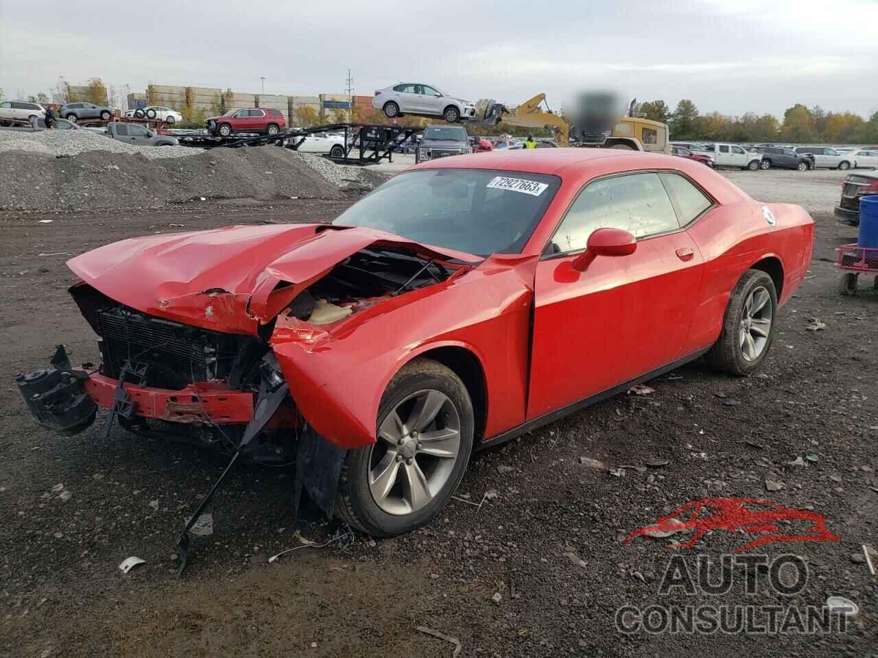 DODGE CHALLENGER 2016 - 2C3CDZAG7GH107512