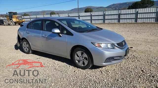 HONDA CIVIC 2013 - 19XFB2F56DE266641