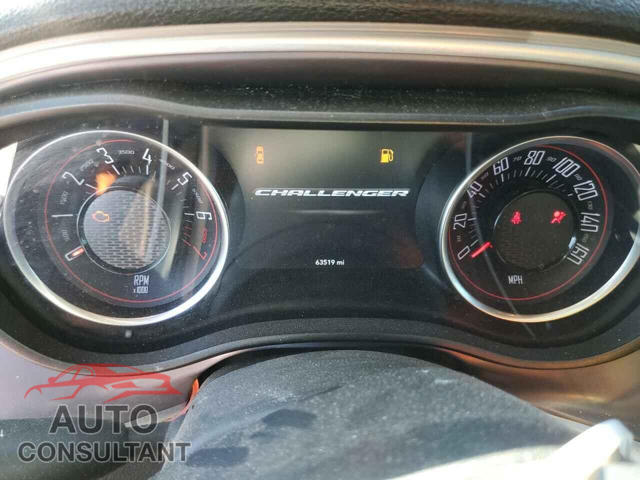 DODGE CHALLENGER 2019 - 2C3CDZKG3KH587801