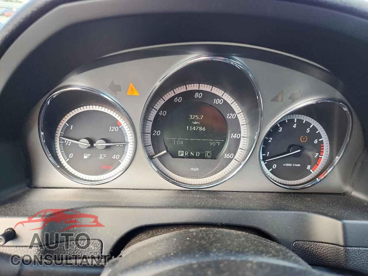 MERCEDES-BENZ C-CLASS 2010 - WDDGF5EB8AR098069