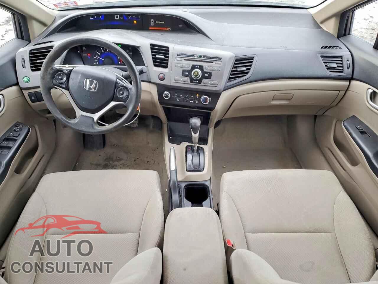 HONDA CIVIC 2012 - 19XFB2F59CE390529