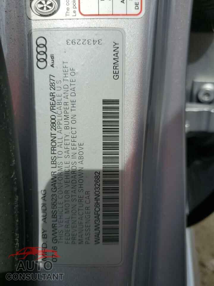 AUDI A7 2017 - WAUW3AFC6HN032682