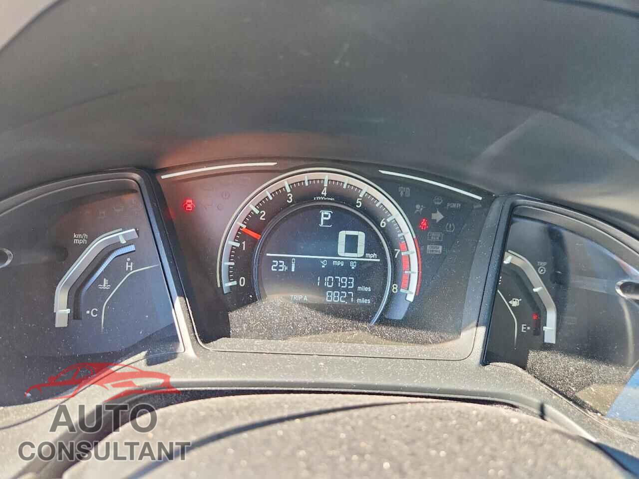 HONDA CIVIC 2017 - 19XFC2F59HE210793