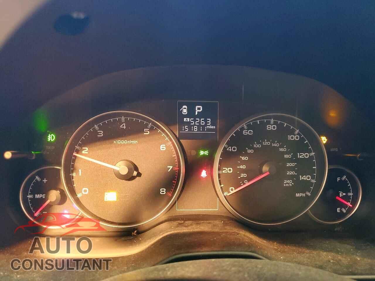 SUBARU OUTBACK 2014 - 4S4BRCDC0E3316746