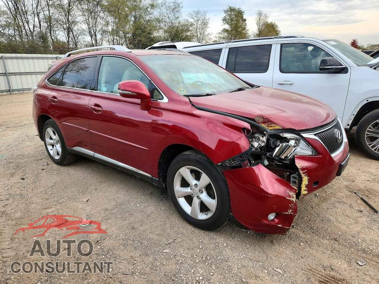 LEXUS RX350 2011 - 2T2BK1BA0BC109299