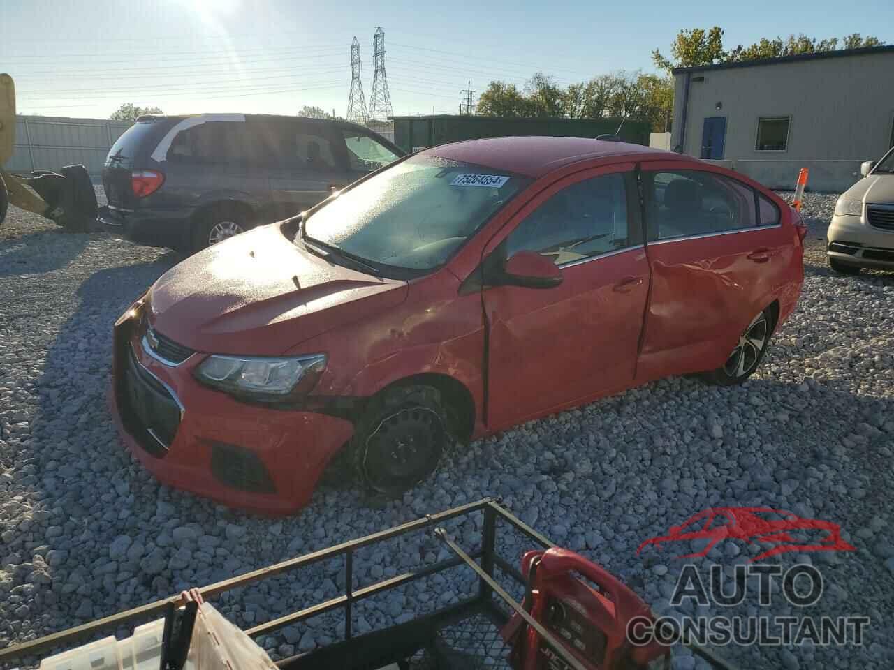 CHEVROLET SONIC 2017 - 1G1JF5SB9H4121055