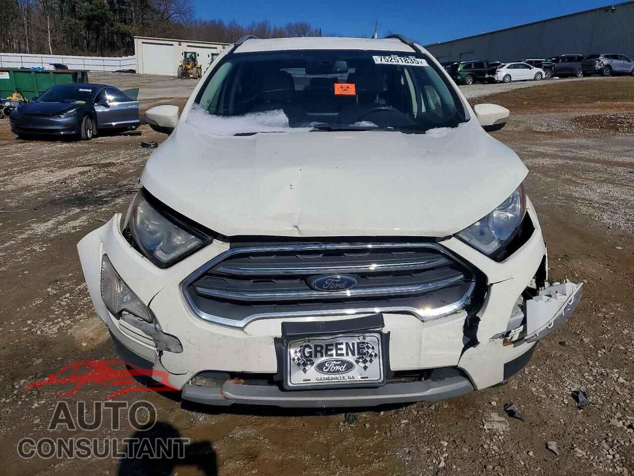 FORD ECOSPORT 2019 - MAJ6S3KL0KC287005