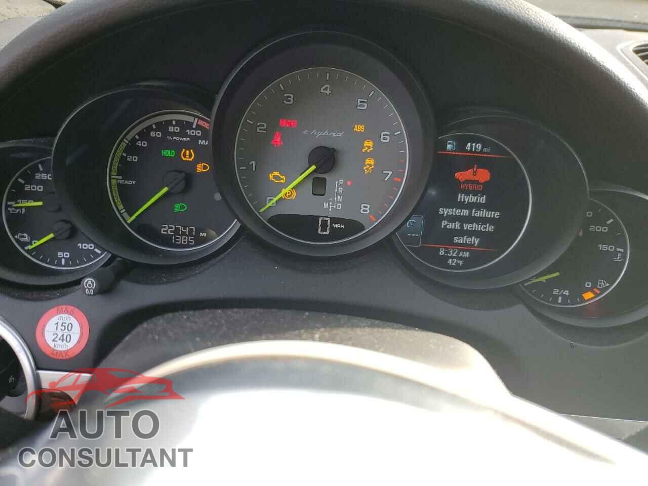 PORSCHE CAYENNE 2016 - WP1AE2A29GLA18604