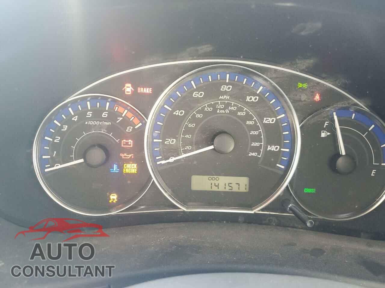 SUBARU FORESTER 2011 - JF2SHBCC0BG701717