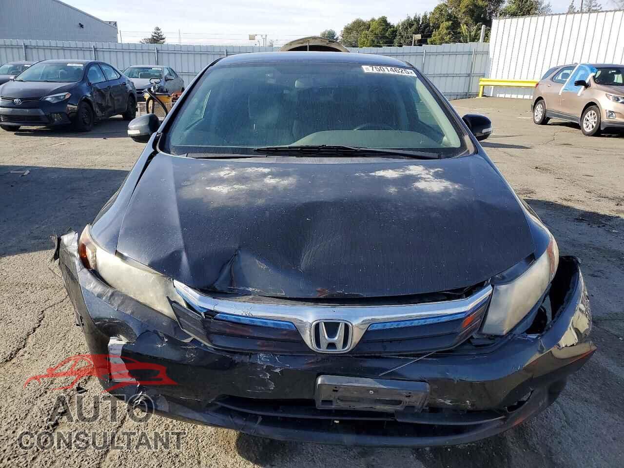 HONDA CIVIC 2012 - JHMFB4F2XCS009722