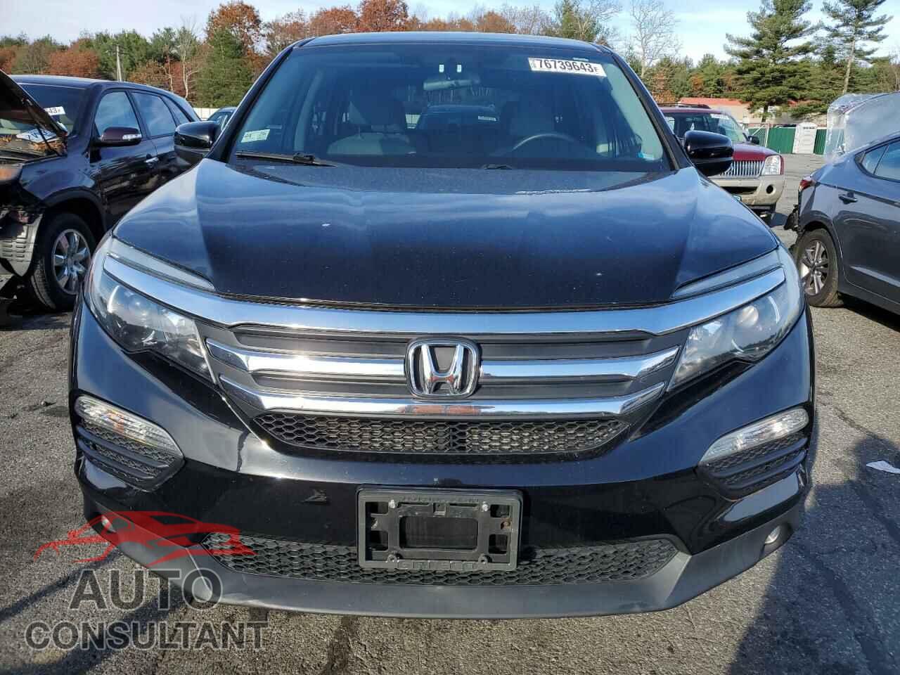 HONDA PILOT 2017 - 5FNYF6H35HB098510