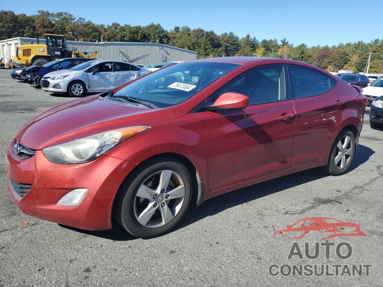 HYUNDAI ELANTRA 2012 - KMHDH4AE8CU434185