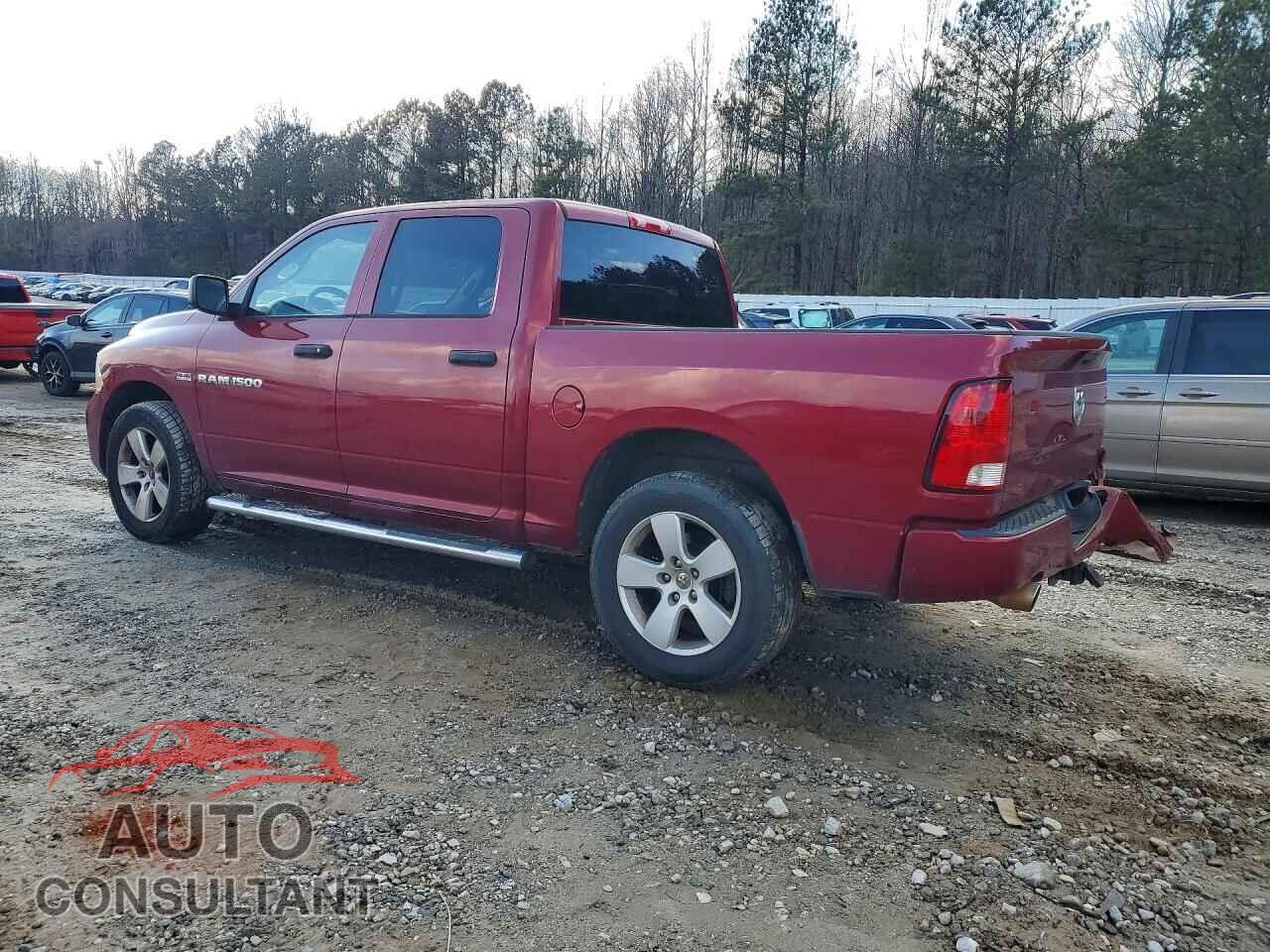 DODGE RAM 1500 2012 - 1C6RD6KT9CS300495