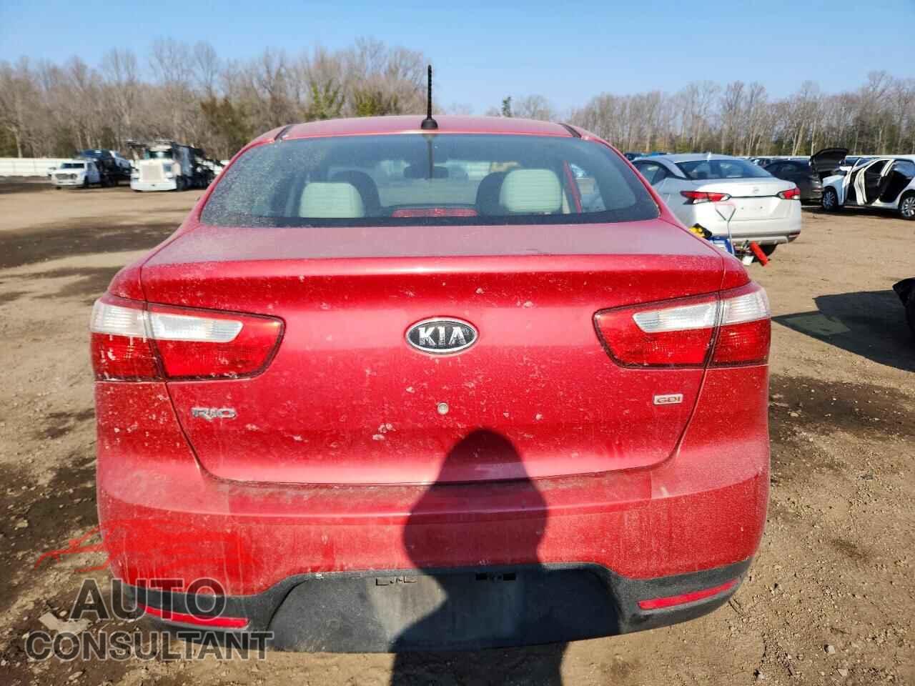 KIA RIO 2013 - KNADM4A37D6109464