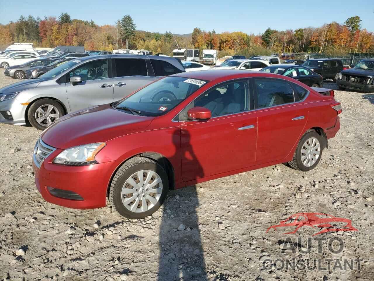 NISSAN SENTRA 2014 - 3N1AB7APXEL655637