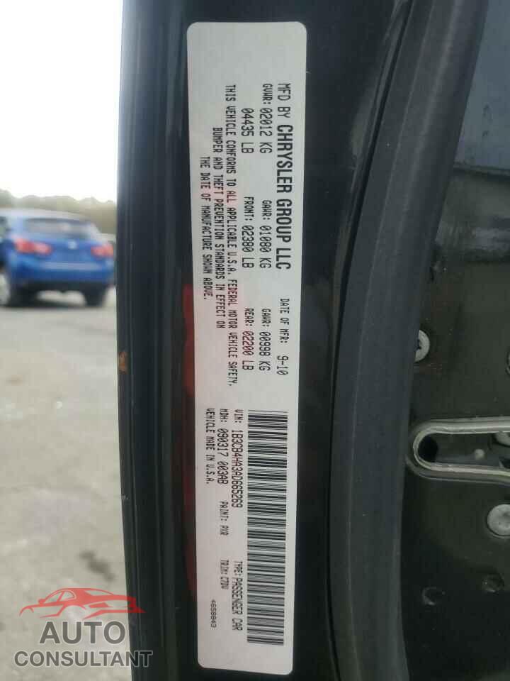 DODGE CALIBER 2010 - 1B3CB4HA3AD665269