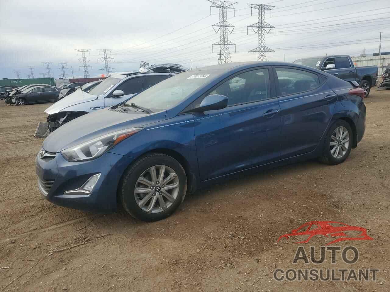 HYUNDAI ELANTRA 2014 - KMHDH4AE6EU031454