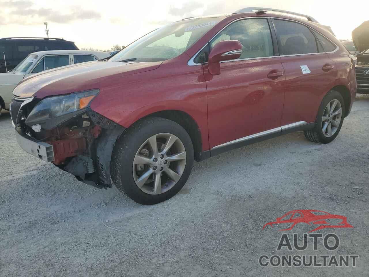 LEXUS RX350 2012 - 2T2ZK1BA2CC085992