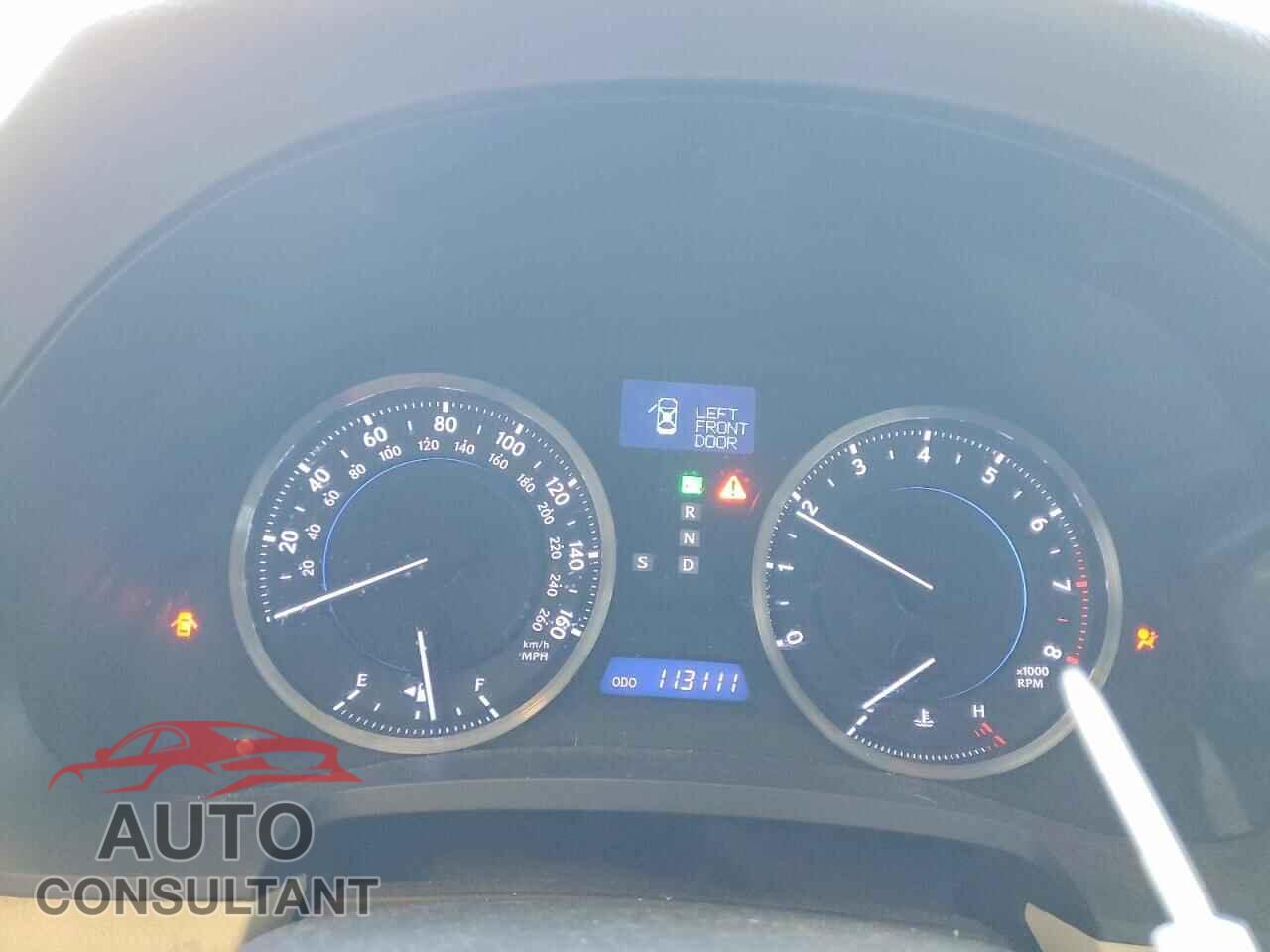 LEXUS IS 2011 - JTHBF5C26B5134503