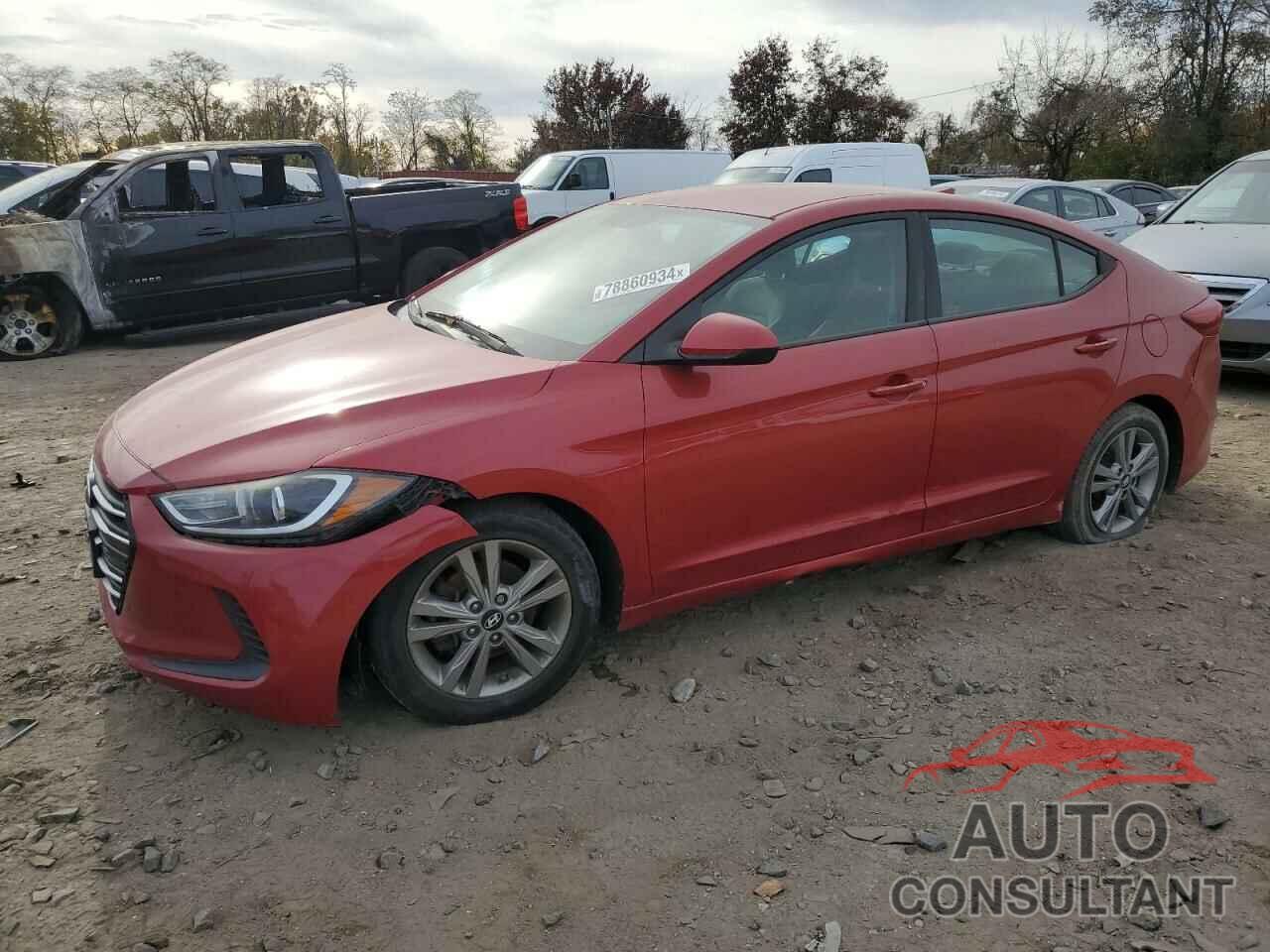 HYUNDAI ELANTRA 2017 - 5NPD84LF2HH027815