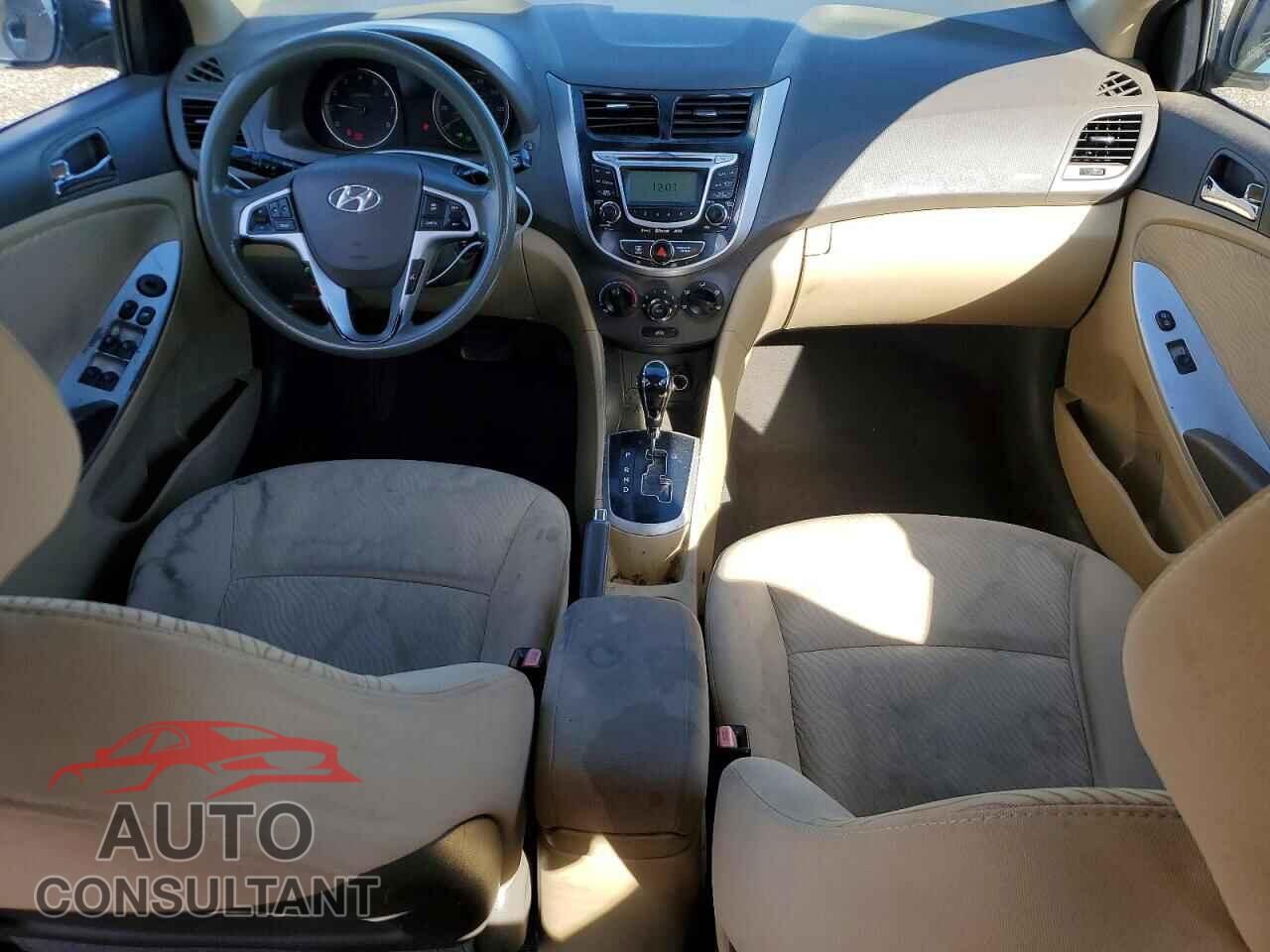 HYUNDAI ACCENT 2012 - KMHCU4AE1CU137461
