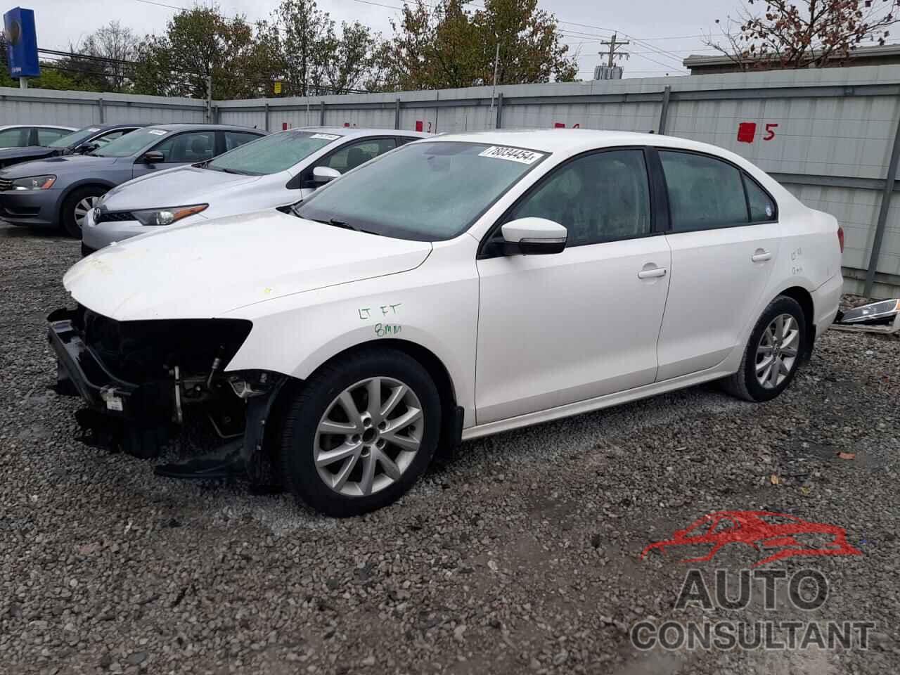 VOLKSWAGEN JETTA 2012 - 3VWDP7AJ6CM346680