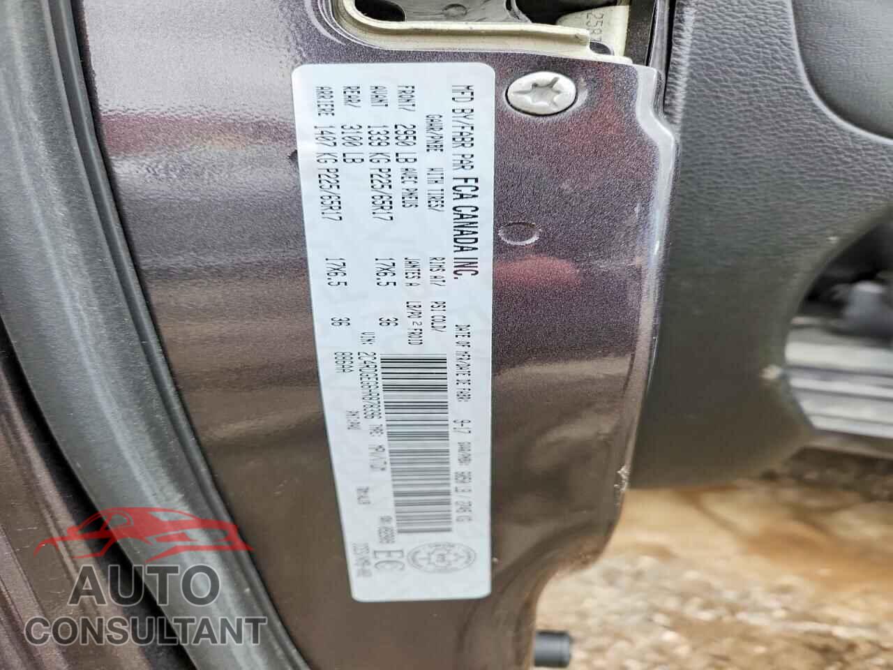 DODGE CARAVAN 2017 - 2C4RDGEG6HR878396