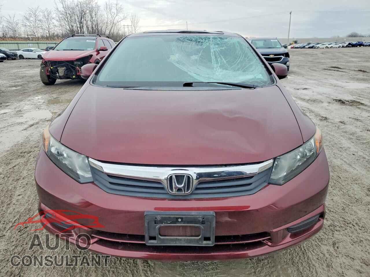 HONDA CIVIC 2012 - 2HGFB2F86CH545781
