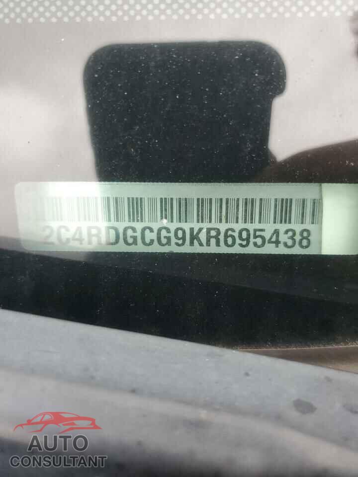 DODGE CARAVAN 2019 - 2C4RDGCG9KR695438