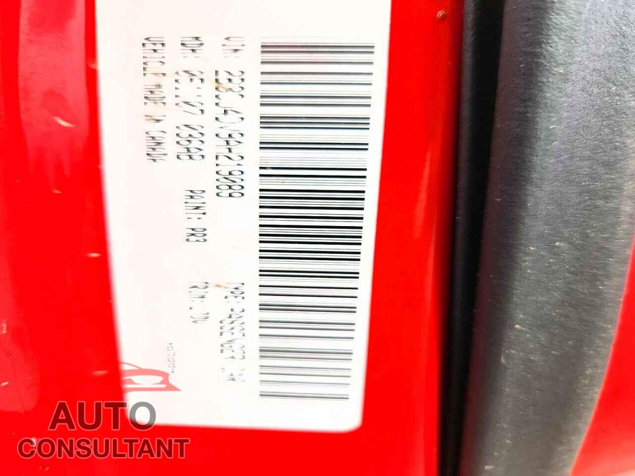 DODGE CHALLENGER 2010 - 2B3CJ4DV9AH219089